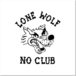 Lone Wolf Posters and Art